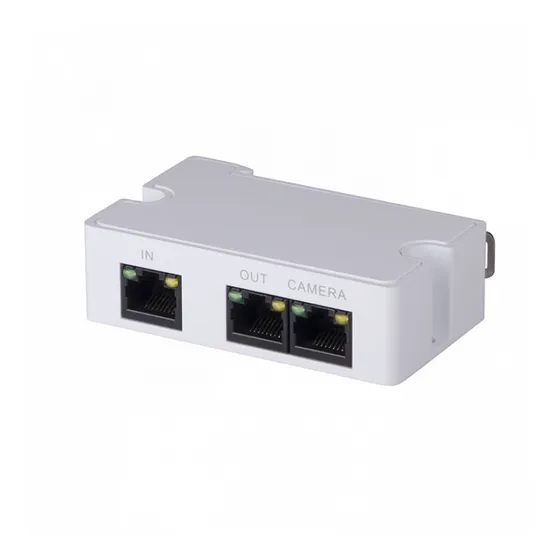 Extensor Poe & Poe Plus Pasivo 2 Puertos Hasta 300mts 2 Puer
