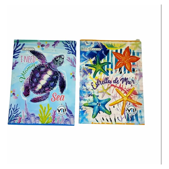 Cuaderno Engrapado Pequeño Una Linea, Cuadro , Doble L X 48