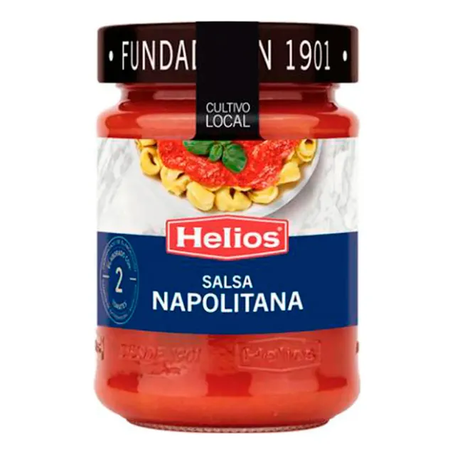 Salsa De Tomate Napolitana Helios 300 Grs