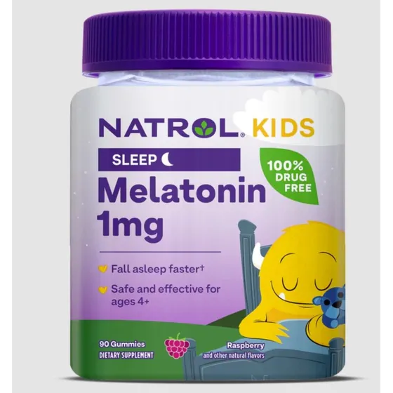 Melatonina Para Niños 1 Mg 90 Gomitas Natrol
