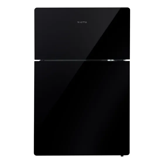 Nevera Ejecutiva 90 Litros C/escarcha Vitrum Negro Viotto