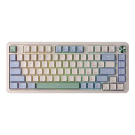 Teclado Redragon Ucal Pro-rgb Wireles Eng K673cpg Pastel Teclado Beige Idioma Inglés Us