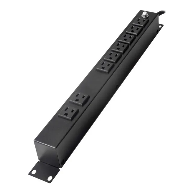 Barra Pdu 8 Contactos Nema 5-15r Rack 19  1 Ur 120vca/15a