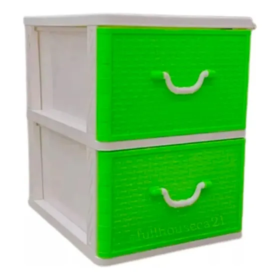 Gavetero Plastico 2 Niveles Duraplas Gama De Colores