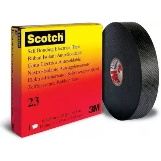 Teipe Cinta Scotch 3m 23 Autofundente Autosoldable