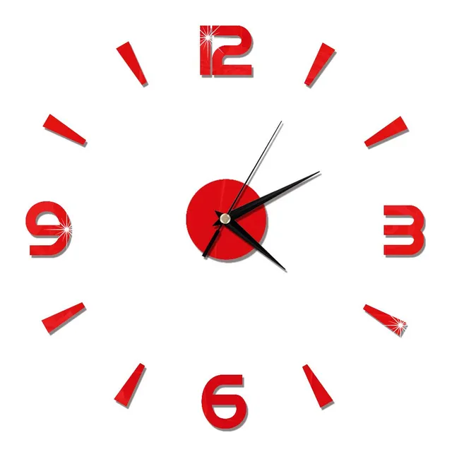 Pilipane Reloj Pared 3d Para Bricolaje Moderno Marco Espejo