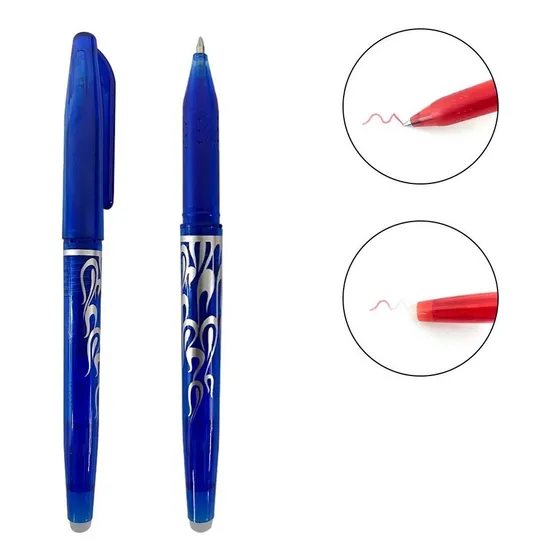 Caneta Magica Fantasminha Apagável Para Tecidos Artesanato Exterior Caneta Fantasma Azul