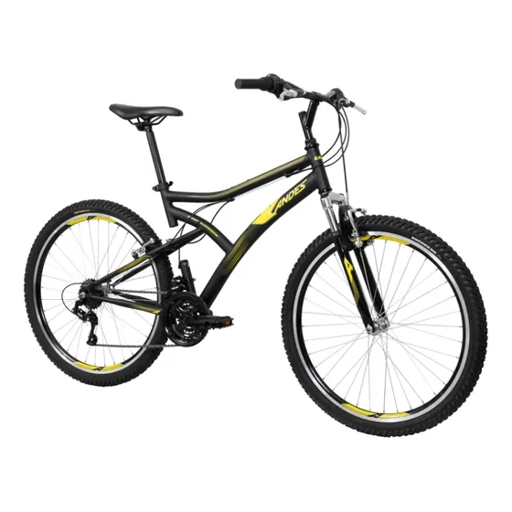 Bicicleta Caloi Andes R26 Aro 26 Preto