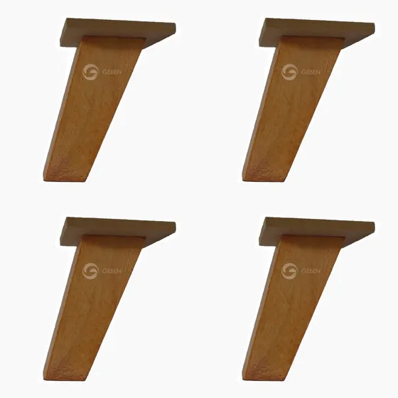 Pata Madera Escandinava Nordica Pack X 4