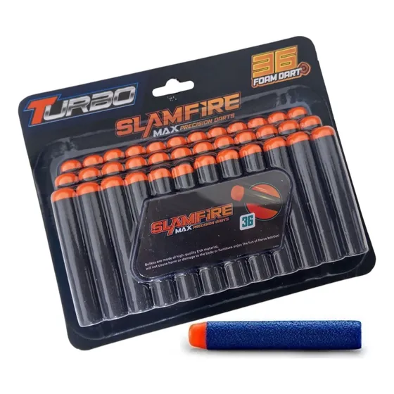 Dardos Pistolas Nerf  Repuestos 36 Cartuchos Disparador