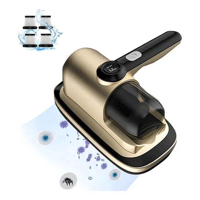 Estilo Puro Aspiradora Inalambrica De Mano Colchón Mini Multifuncional Portátil Con Succión Uv-c Desinfectante Eliminar Ácaro 15kpa 700w 110v Seco-mojado Para Cama Para Home Y Auto Sofás Y Grietas