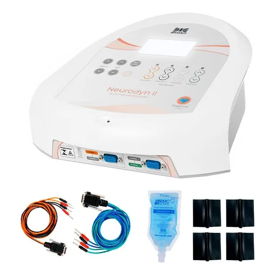 Neurodyn Ii Aparelho Com 4 Canais Tens Fes E Russa Ibramed 127/220V