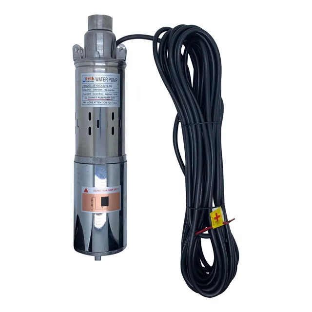 Bomba De Agua Sumergible Solar 0.2hp 200w 12v