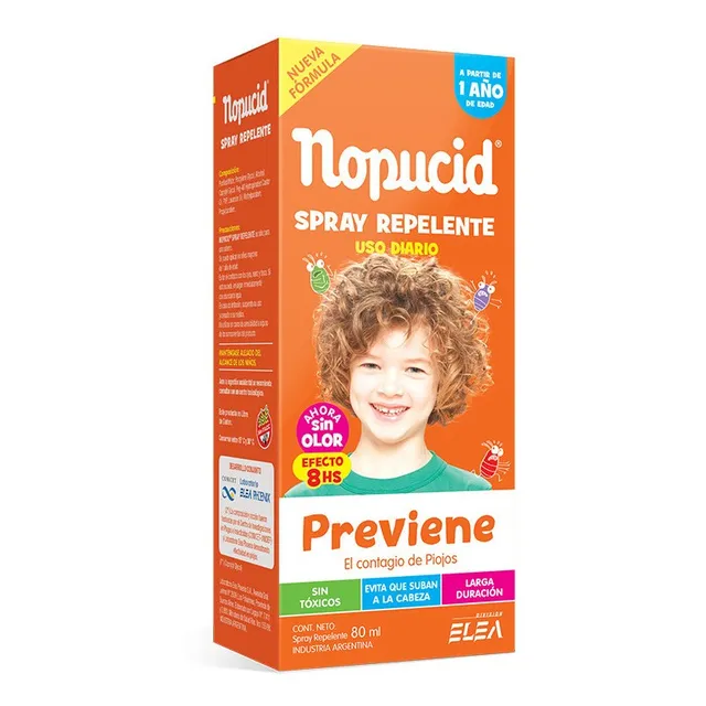 Nopucid Repelente En Spray 80 Ml