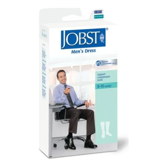 Medias De Compresión Jobst Men's Dress 8-15 Talla S Rodilla