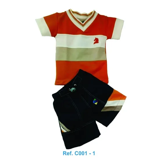Conjunto Suéter Y Short Verde Amazon Kids Tallas 0-6