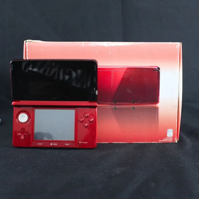 Consola Nintendo 3ds - Flame Red (cib)