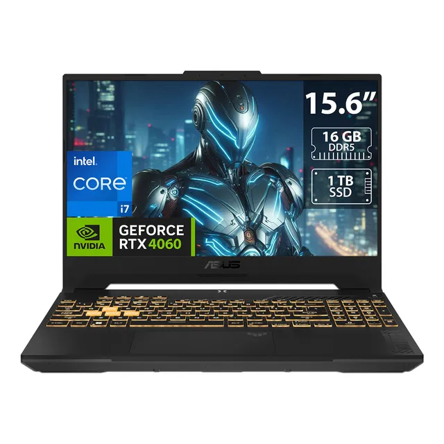 Laptop Gamer Asus Tuf Gaming F15: I7, 16gb, Ssd 1tb, Rtx4060