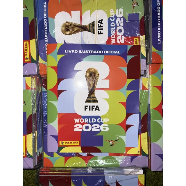 Album De Figuritas Panini Brasil World Cup 2026 Tapa Blanda
