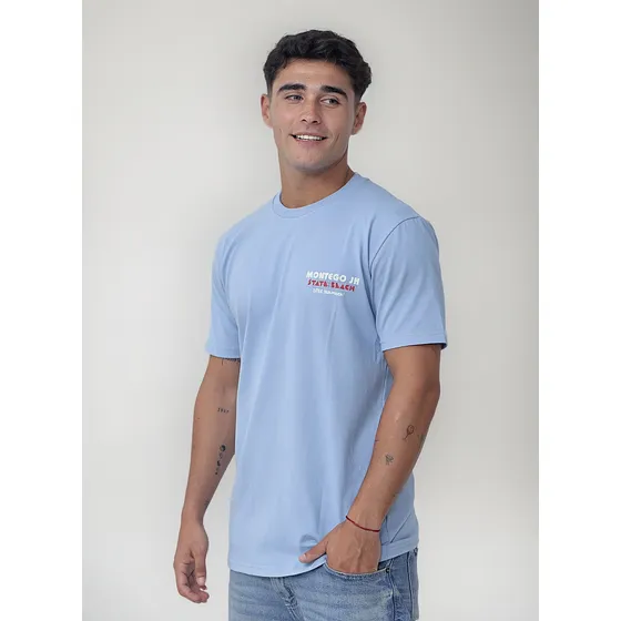 Remera Hombre Doble Estampa Little Jahmaica 100% Algodón