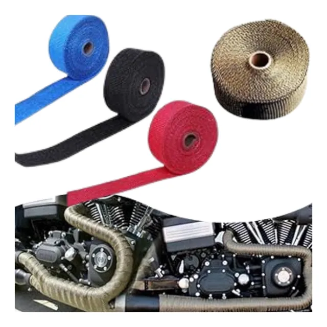 Cinta Termica Aislante Para Escapes Headers Multiples 10 Mts