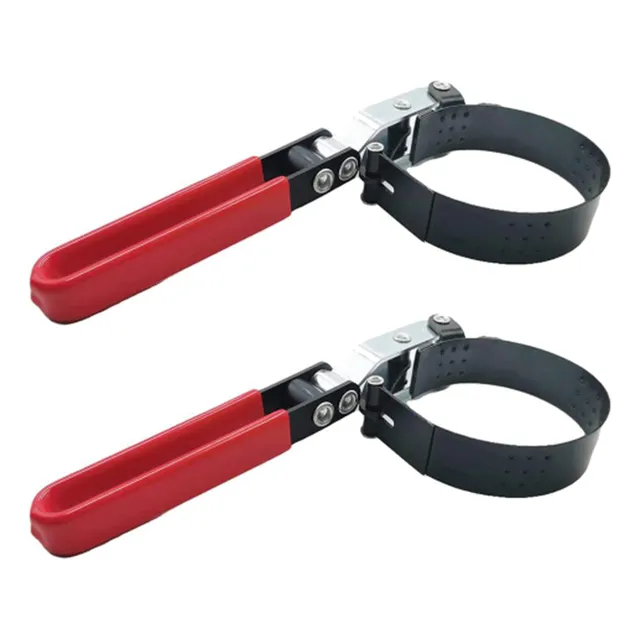 Llave De Banda Metálica 3-1/4'-3-3/4'  Filtro De Aceite 2pcs