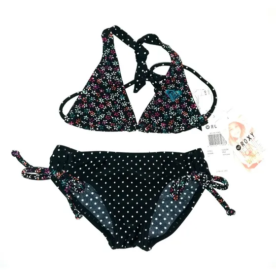 Traje De Baño Roxy Para Niñas 2-3 Años  Set 2 Piezas
