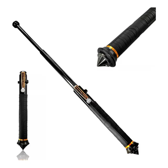 Tolete Expandible Automático Profesional Táctico Con Estuche