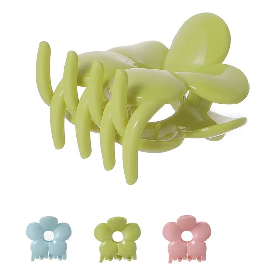 Pinza Pelo Forma Flor 1und