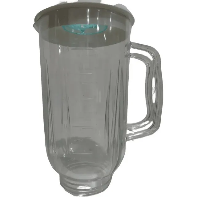 Vaso Plástico Licuadora Black Decker Rosca Pequeña Con Tapa
