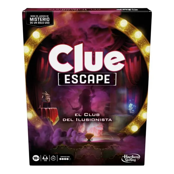 Juego De Mesa Clue Escape El Club Del Ilusionista Nuevo