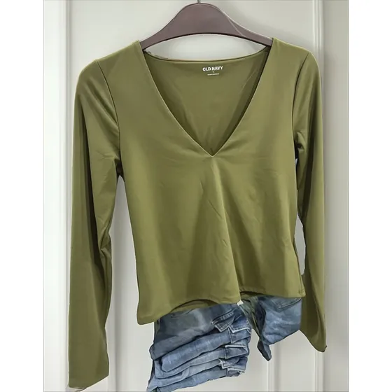 Blusa Old Navy Mujer Talla S Manga Larga