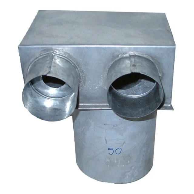 Tiraje Ventilacion Calefactor Orbis Caja U Med 437 / 13x7.8