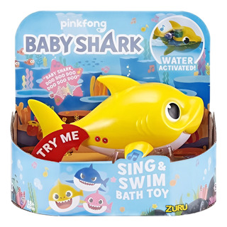 Robo Alive Junior Baby Shark Juguete De Baño Para Cantar Y Robo Alive Junior Baby Shark Juguete De Baño Para Cantar Y