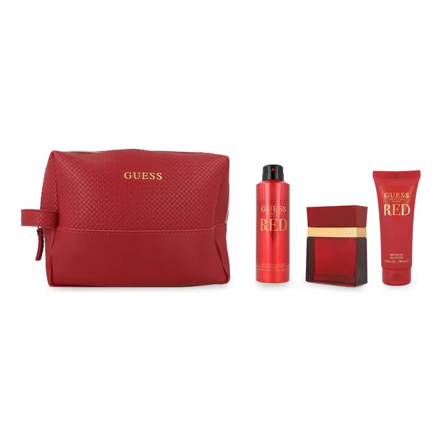 Set Guess Seductive Homme Red 4pzs - Caballero