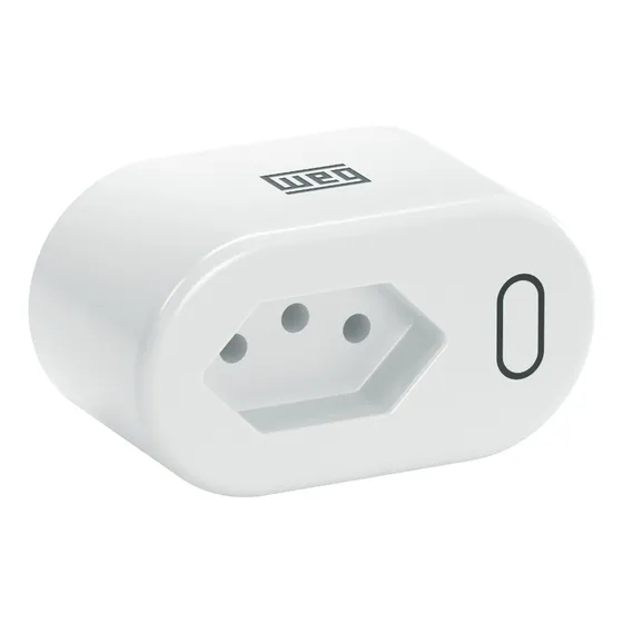 Tomada Plugue Inteligente Zigbee Weg Smart Alexa C/ Medição