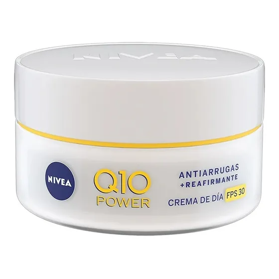 Crema Facial Antiarrugas De Día Nivea Q10 Fps 30 50 Ml