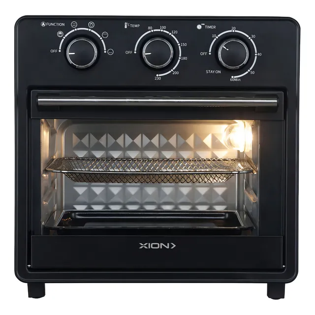 Freidora Sin Aceite Formato Horno 18 Litros Xion Xi-fr180 Color Negro