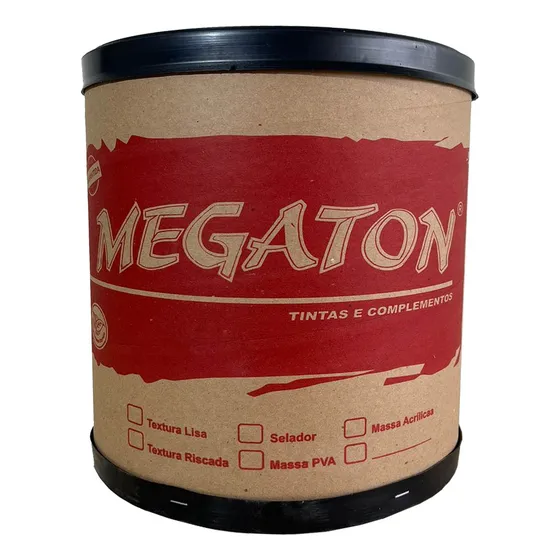 Massa Corrida Pva Externo/interno Megaton 25kg Rende 25m²