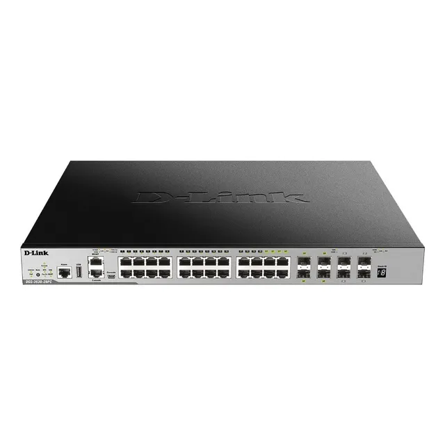 D-link Dgs-3630-28tc-si - Switch Gigabit 24 Puertos 4sfp+ L3
