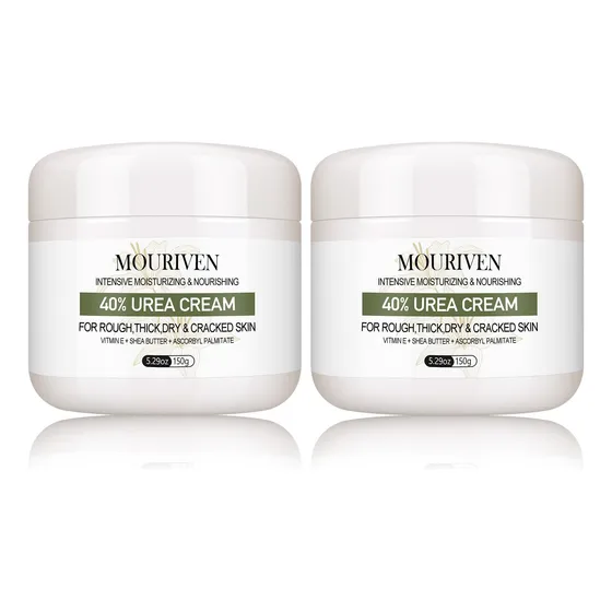 Crema De Urea Mouriven 40% Para Piel Seca Y Agrietada, 2 Paq