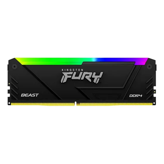 Memoria Ram Fury Beast Rgb Ddr4 3200mt/s 8gb Kf432c16bb2a/8