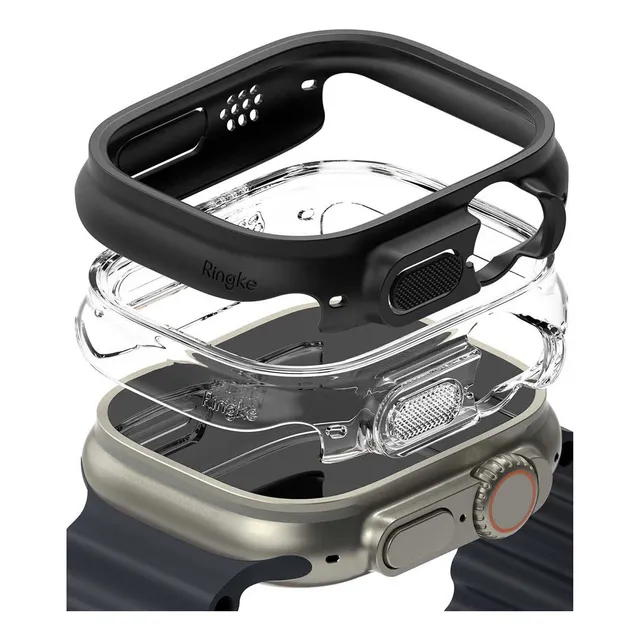 Case Ringke Slim Para Apple Watch Ultra 1 Y 2 (2 Und) 49mm