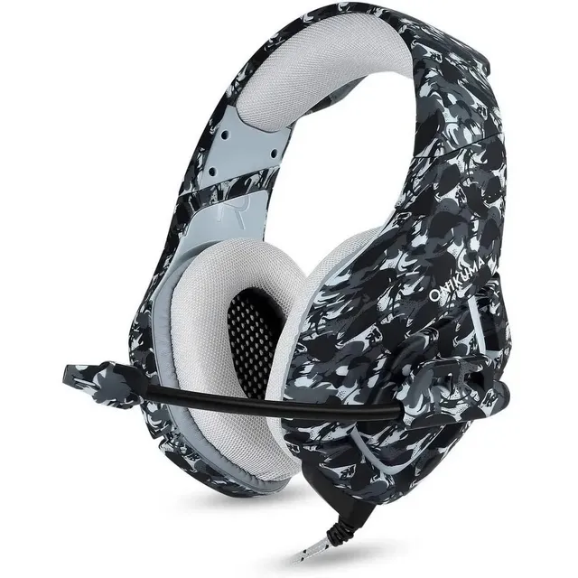 Auriculares gamer inalámbricos Onikuma Gamer K1-B K1 camouflage gray