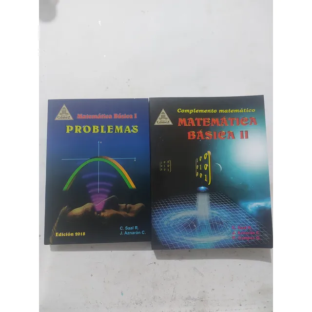 Libro Matematica Basica 2 Tomos Saal Aznaran Campos