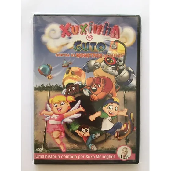 Xuxinha E Guto Contra Os Monstros Do Espaço Dvd Lacrado