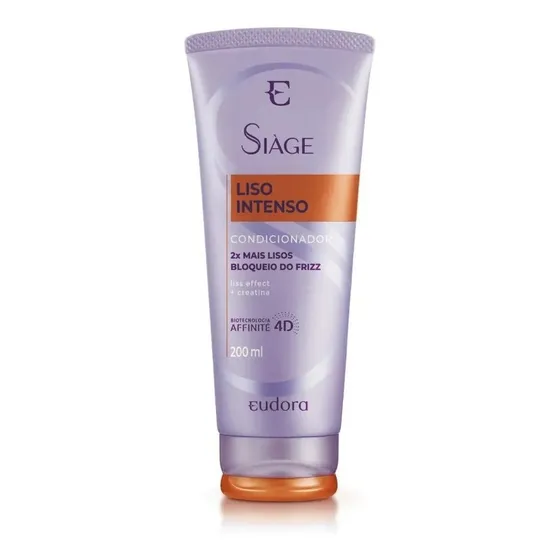 Condicionador Eudora Siage Liso Intenso 200ml