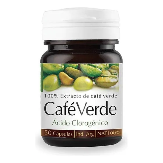 Café Verde Natier - Suplemento Nutricional X 50 Caps.