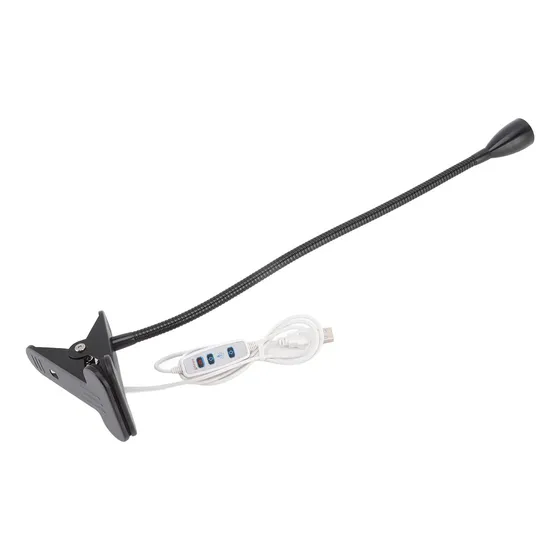 Lampara Curado Pegamento Uv Brillo Ajustable Luz Violeta 3w
