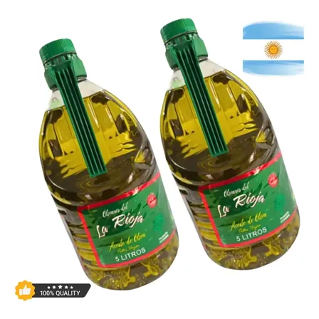Kit 2 Azeites Argentino Extra Virgem Lr 5l Premium